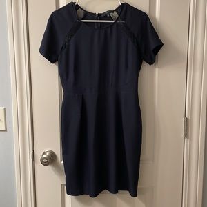Eclair Navy Blue Dress Size Small